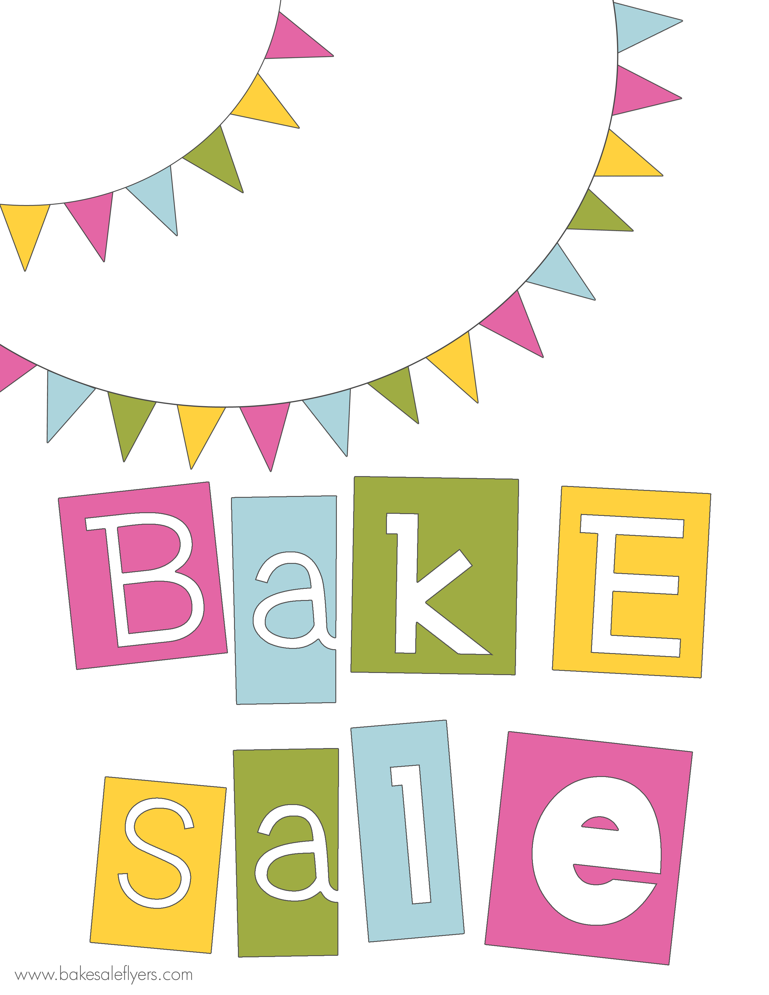 Bake Sale Backgrounds