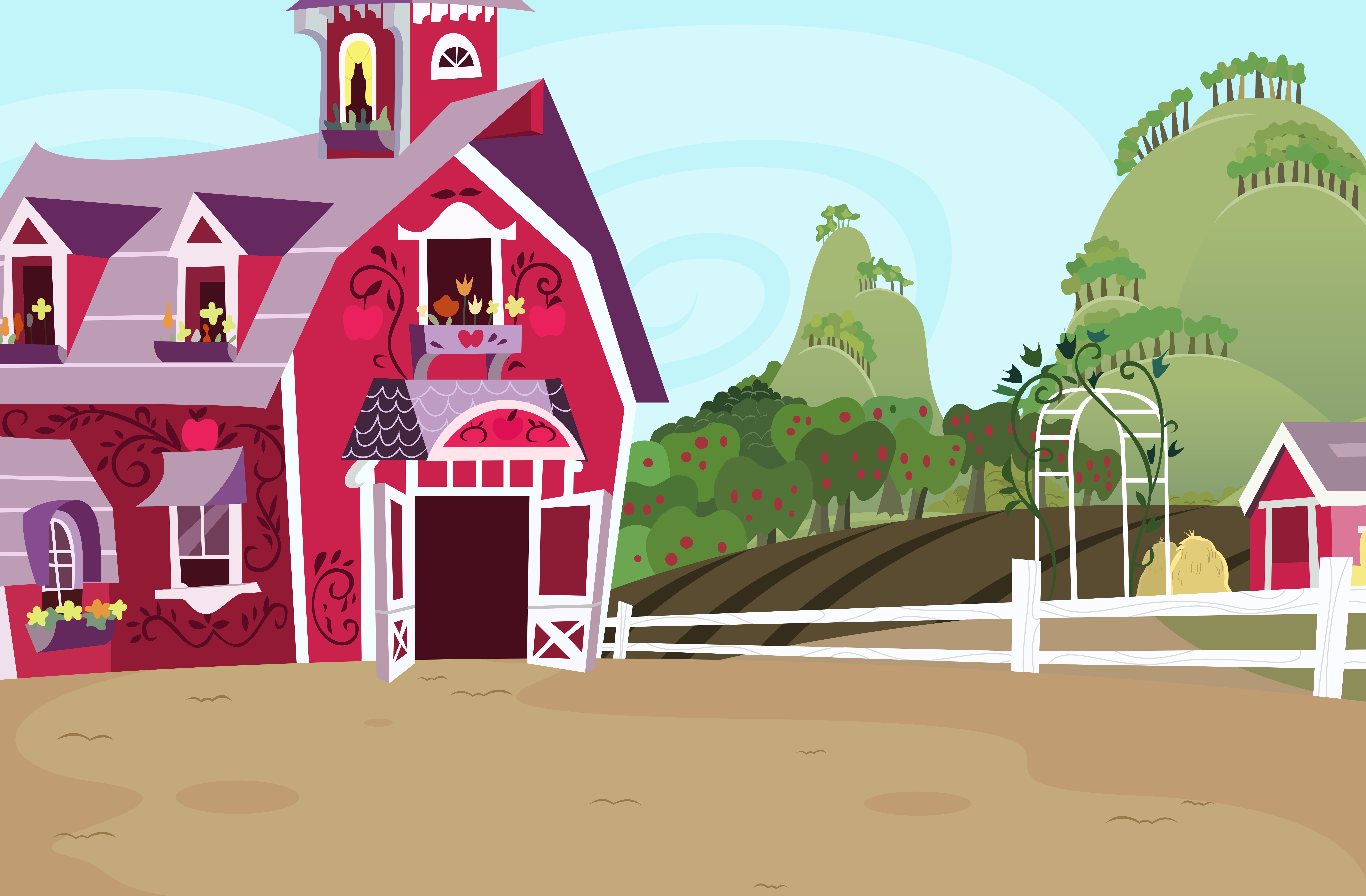 Barn Background