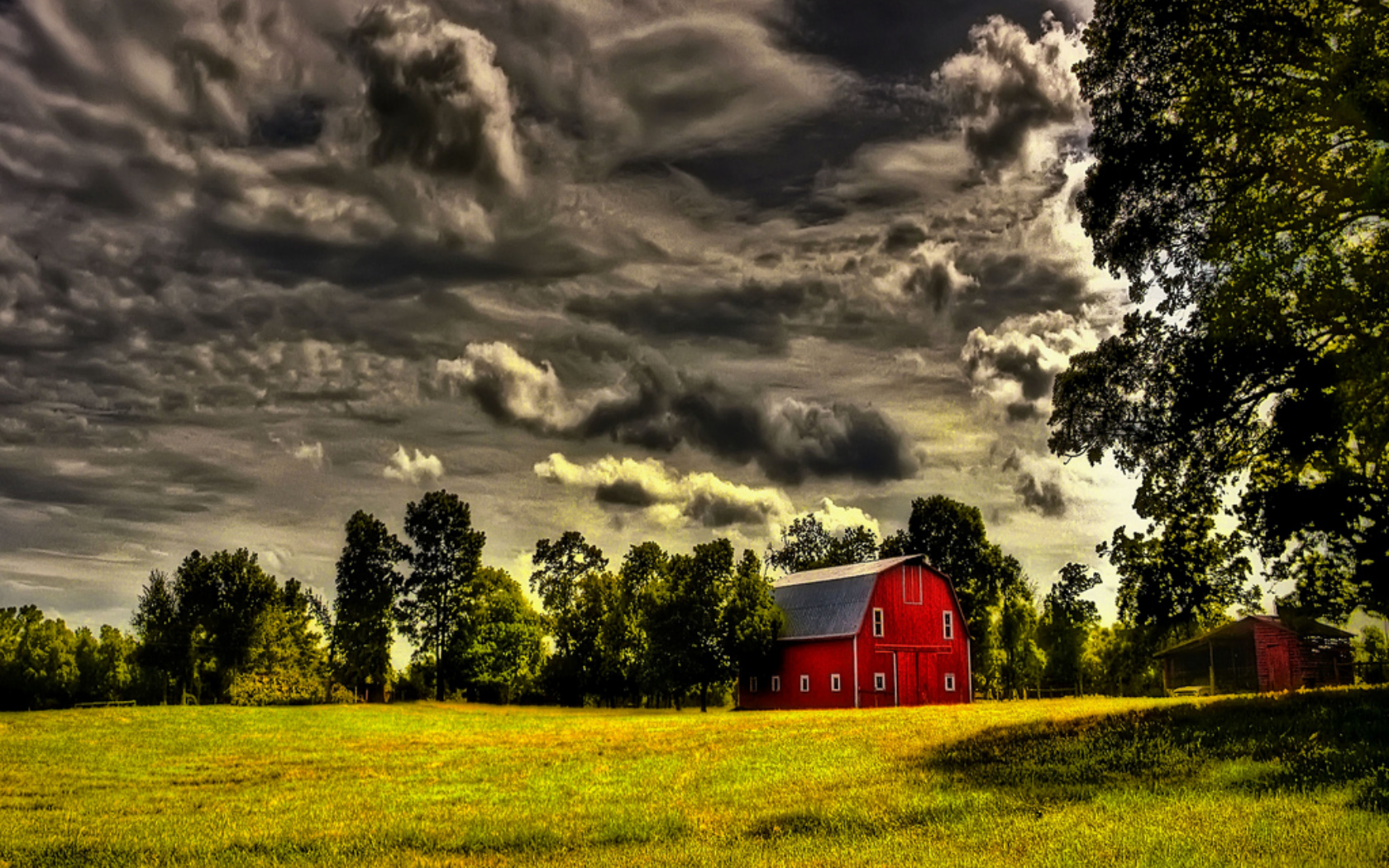 Barn Background