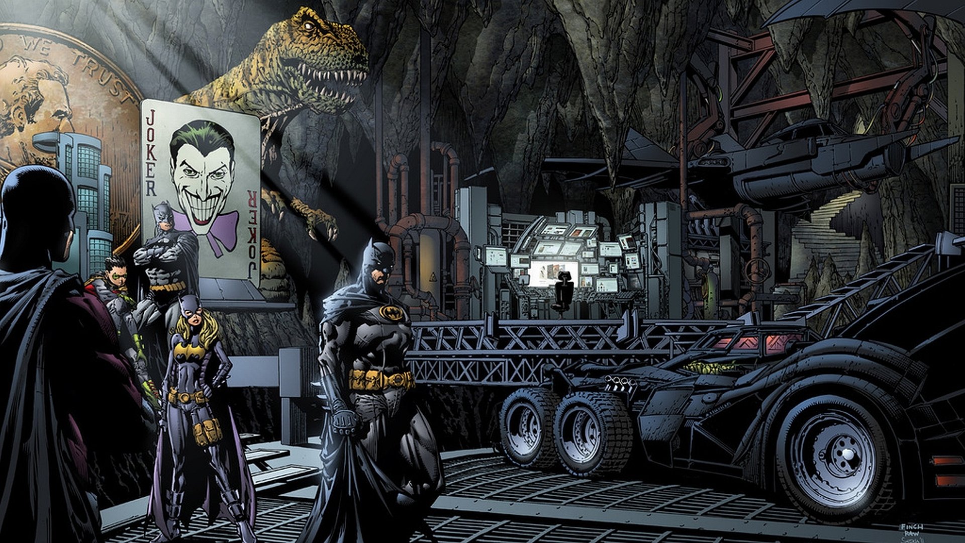 Batcave Background