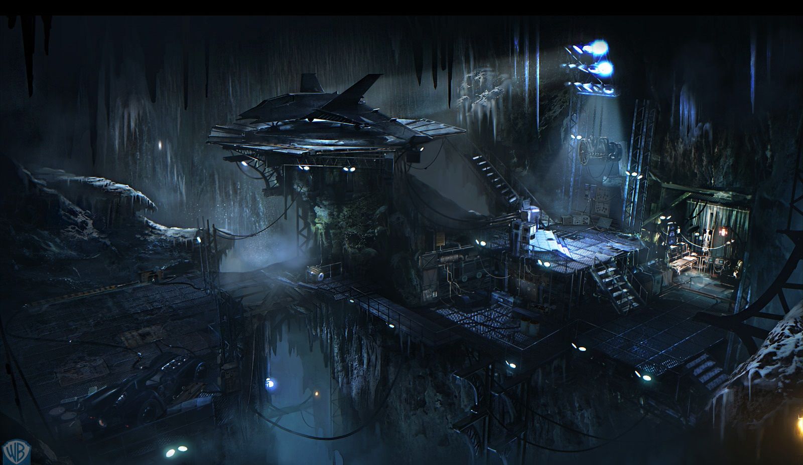 Batcave Background