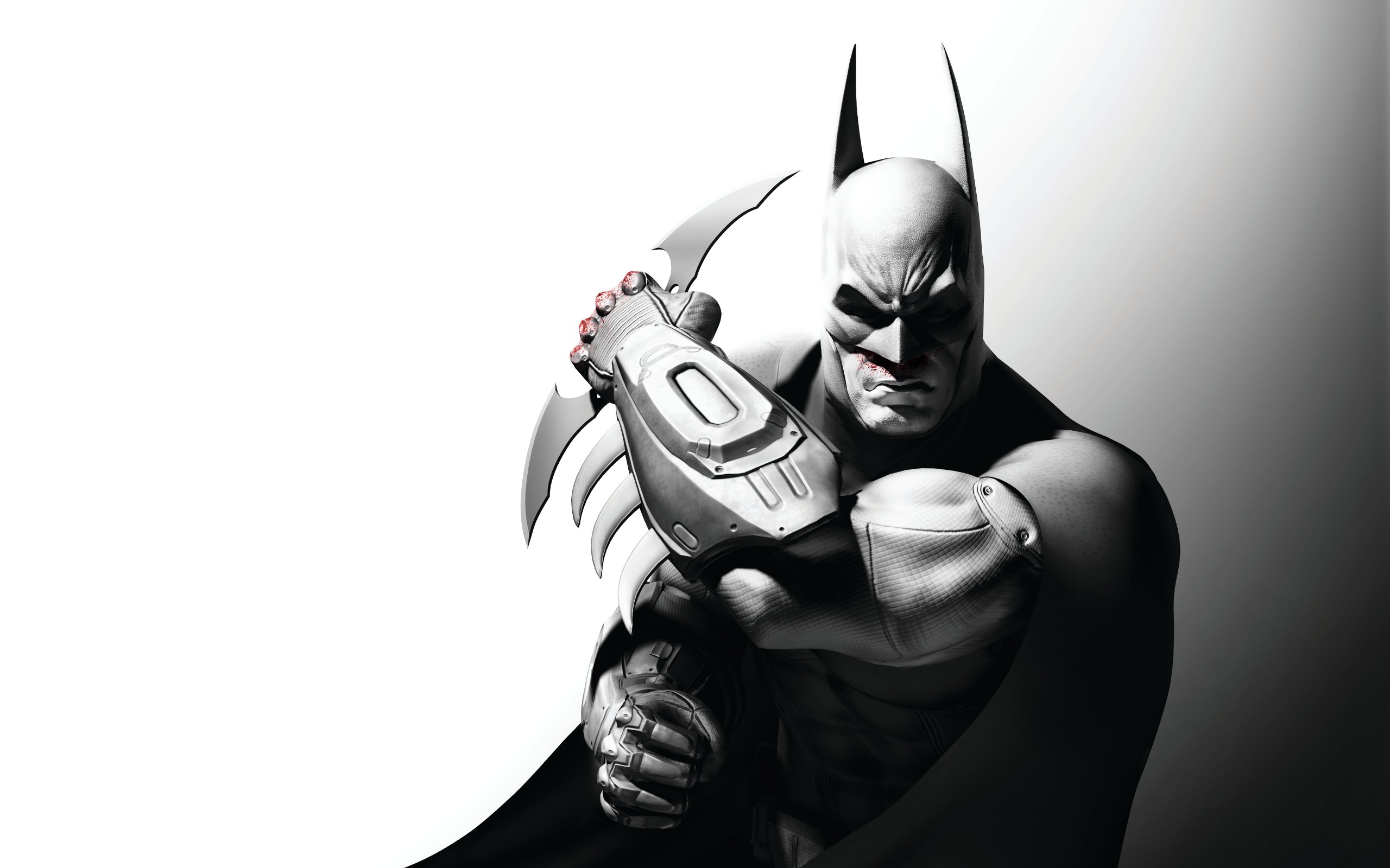 Batman White Background