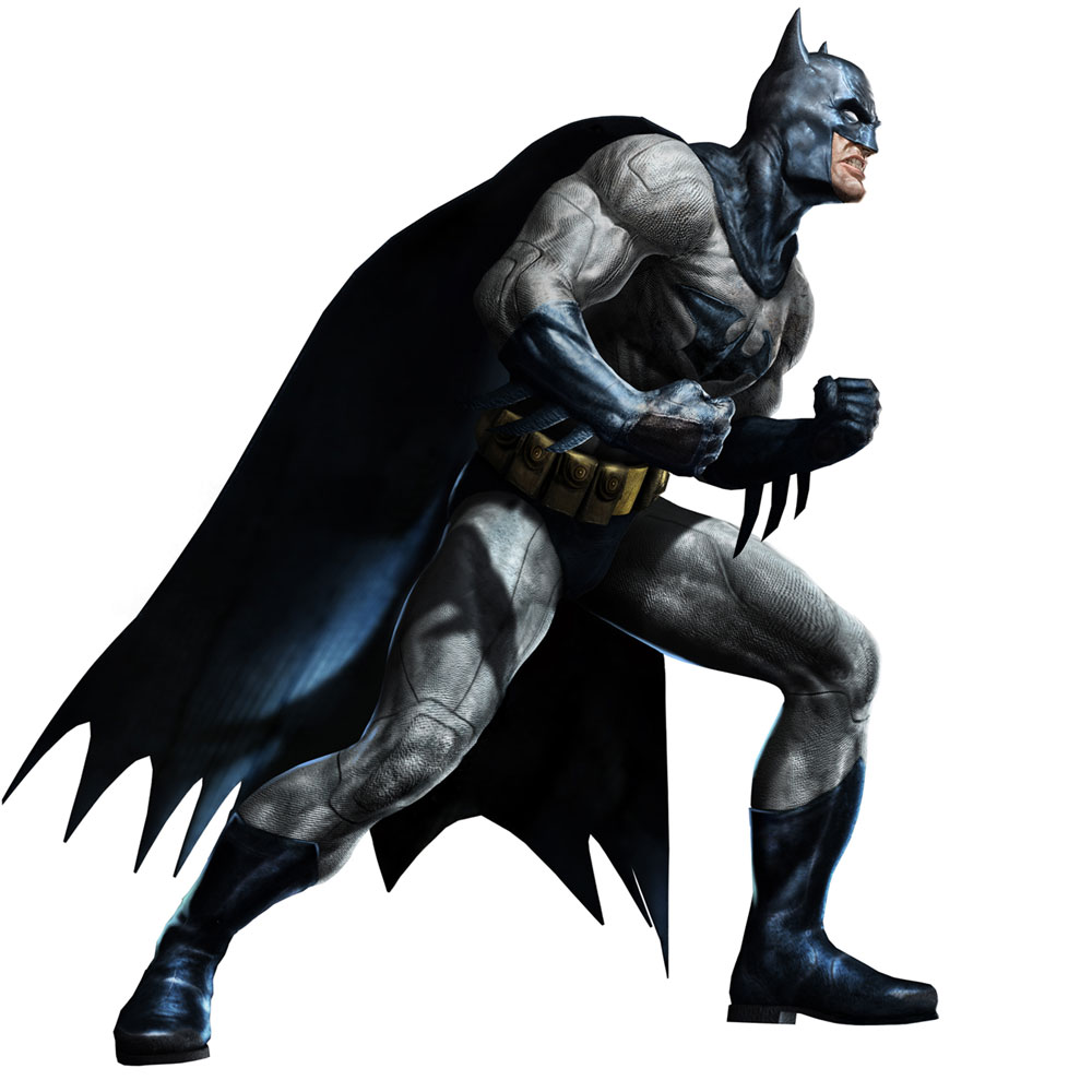 Batman White Background