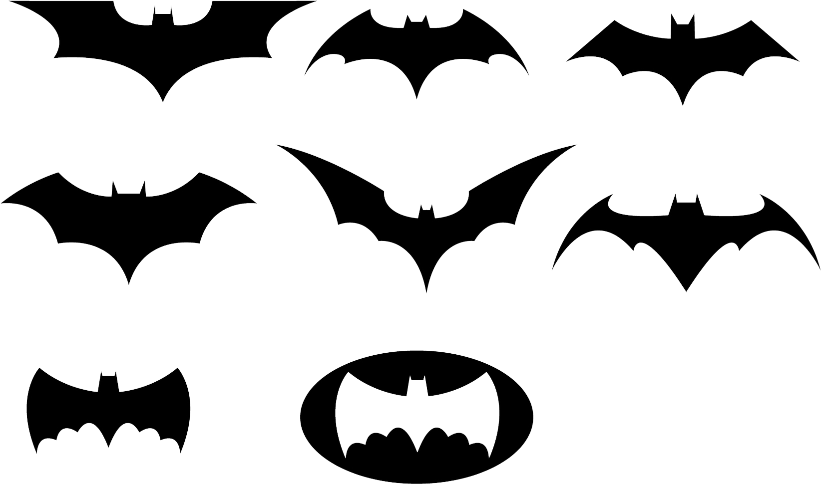 Batman White Background