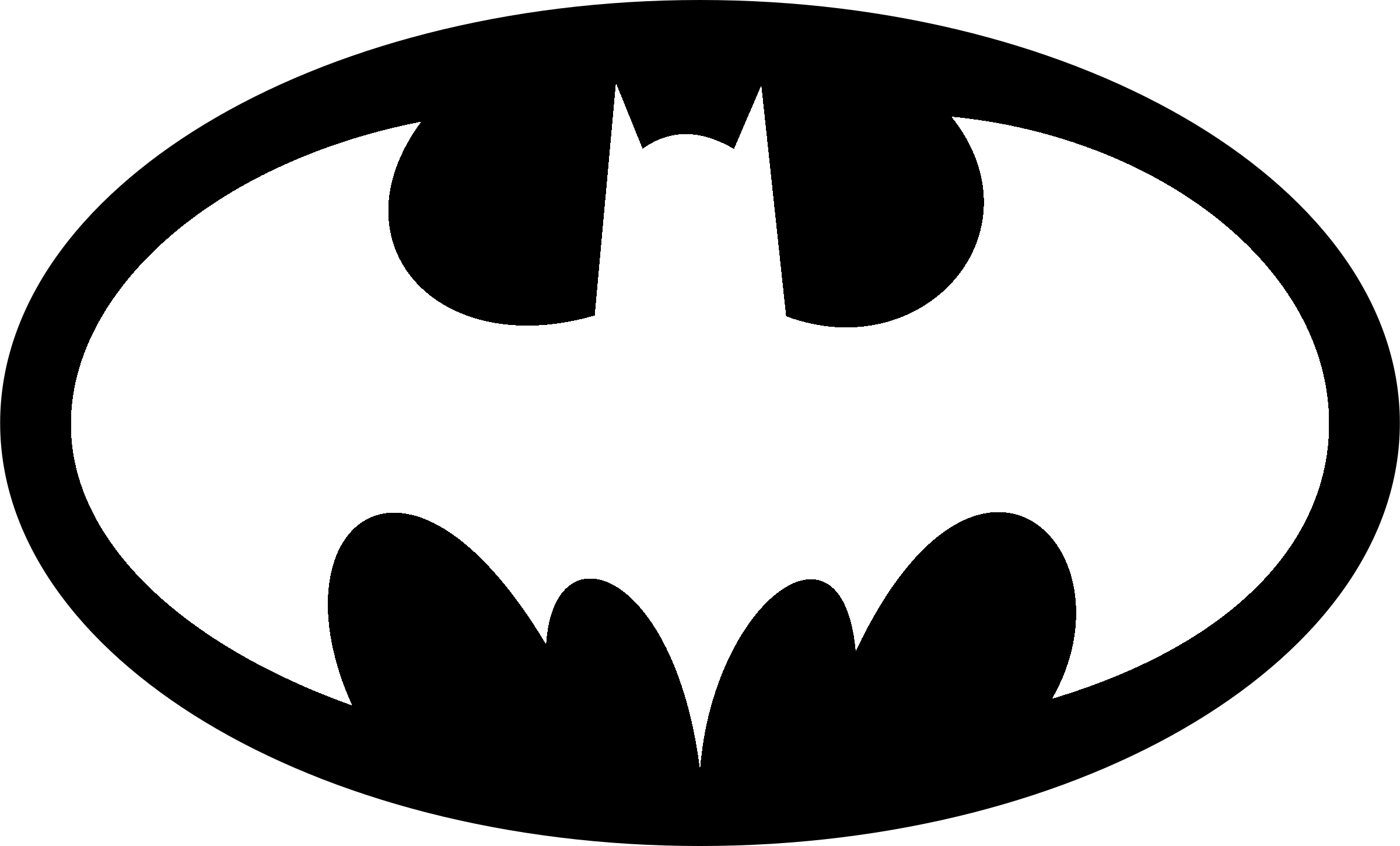 Batman White Background