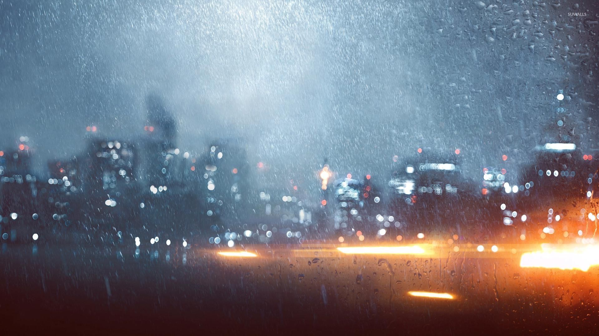 Battlefield 4 Rain Background