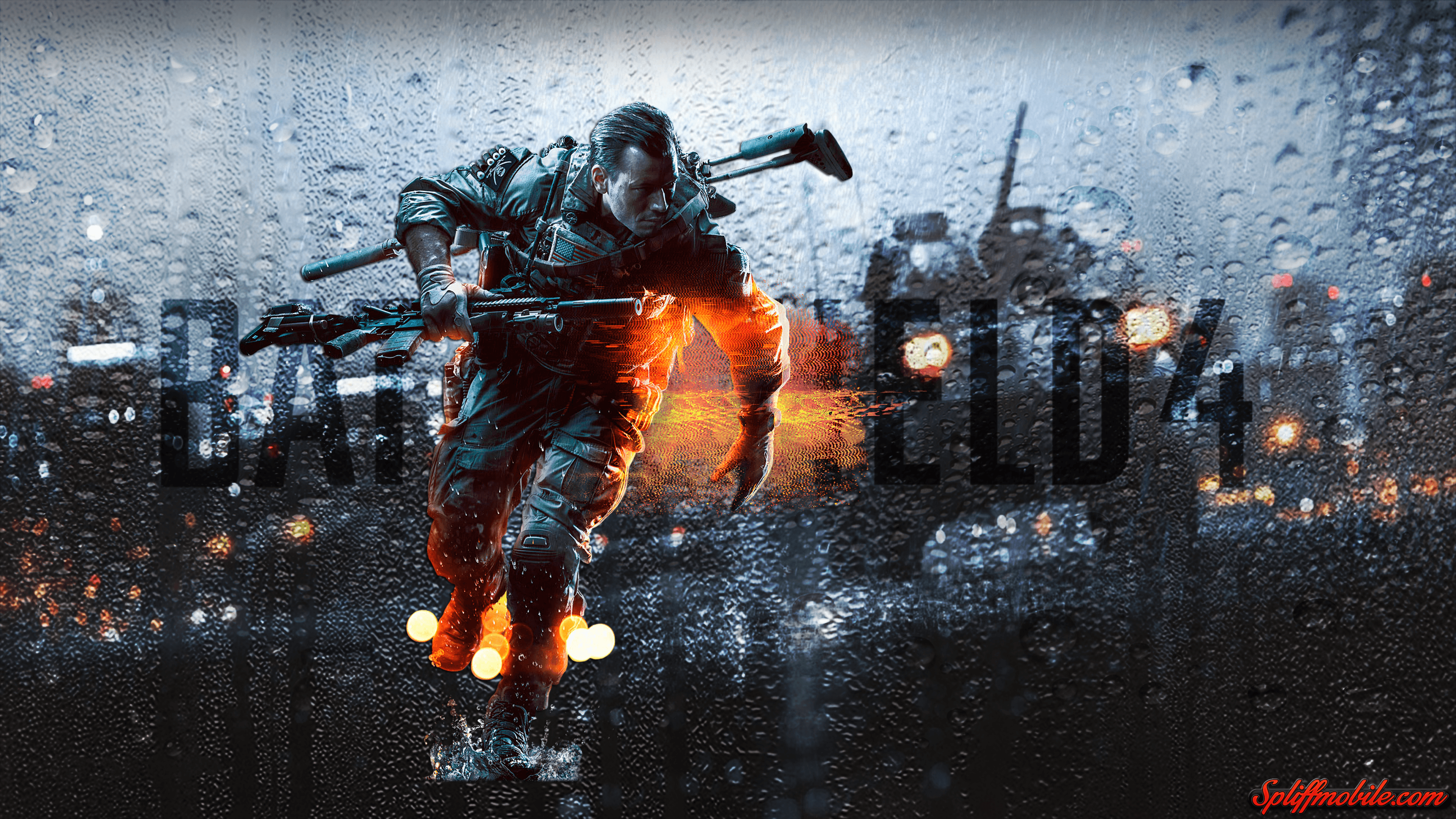 Battlefield 4 Rain Background