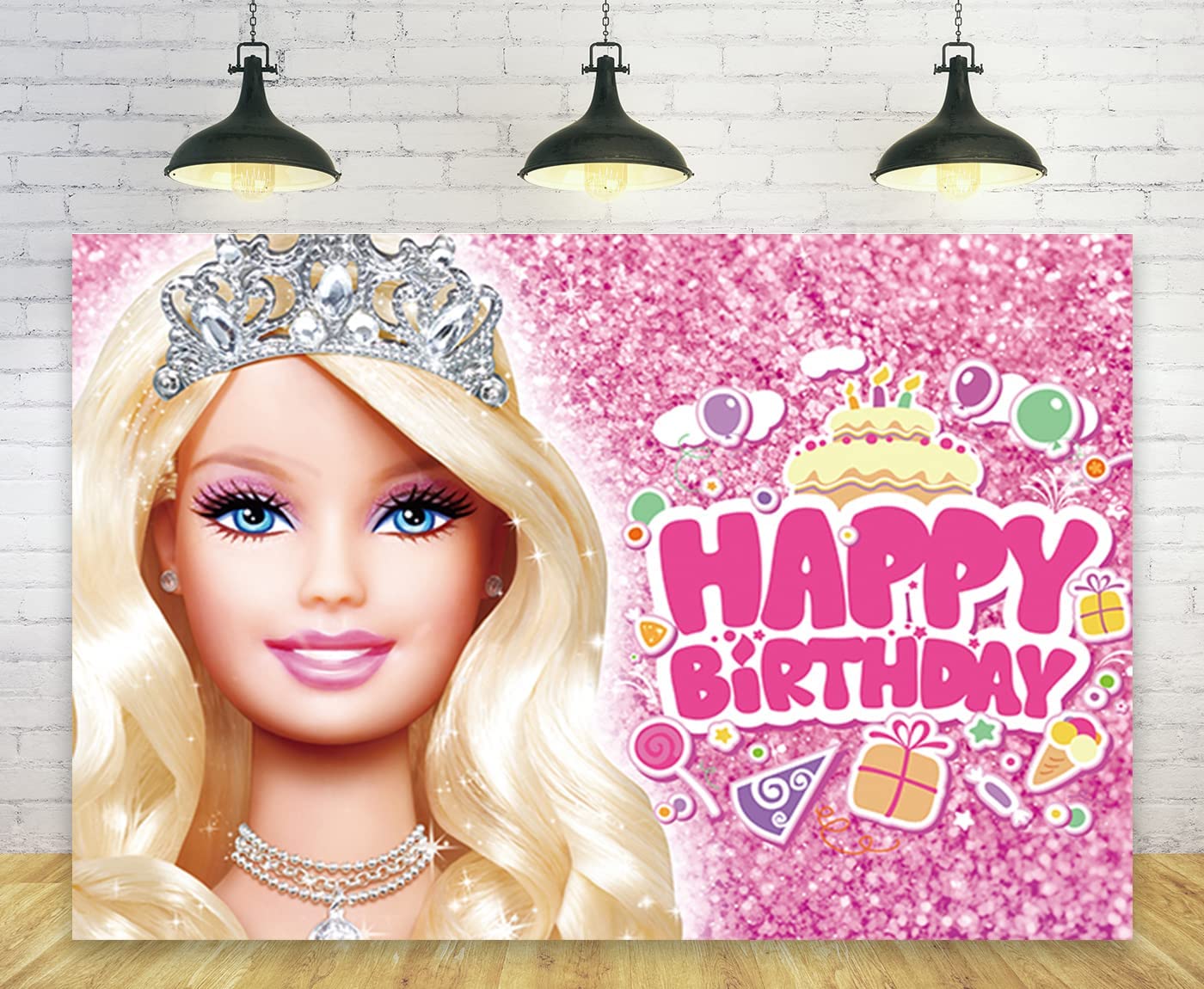 Birthday Barbie Background