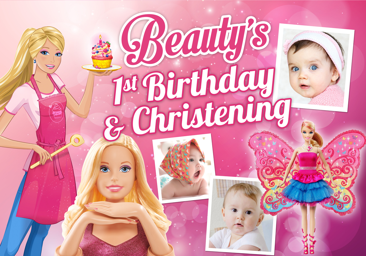 Birthday Barbie Background