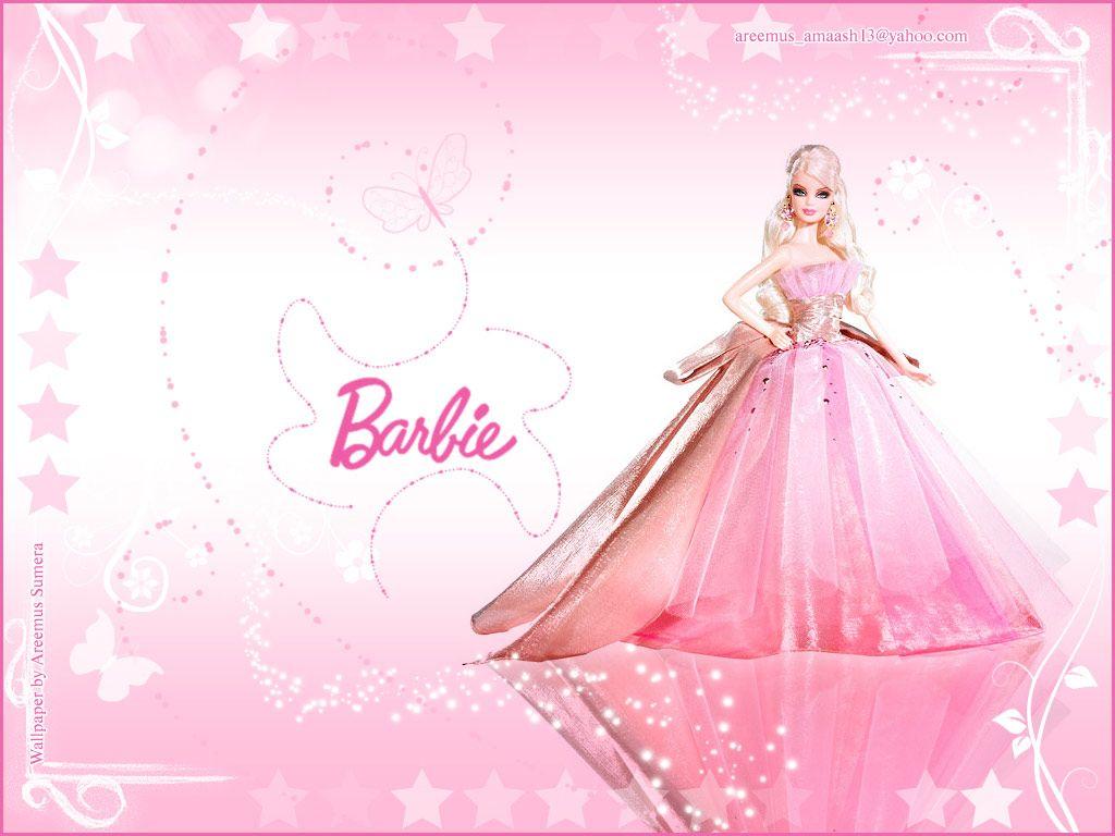 Birthday Barbie Background