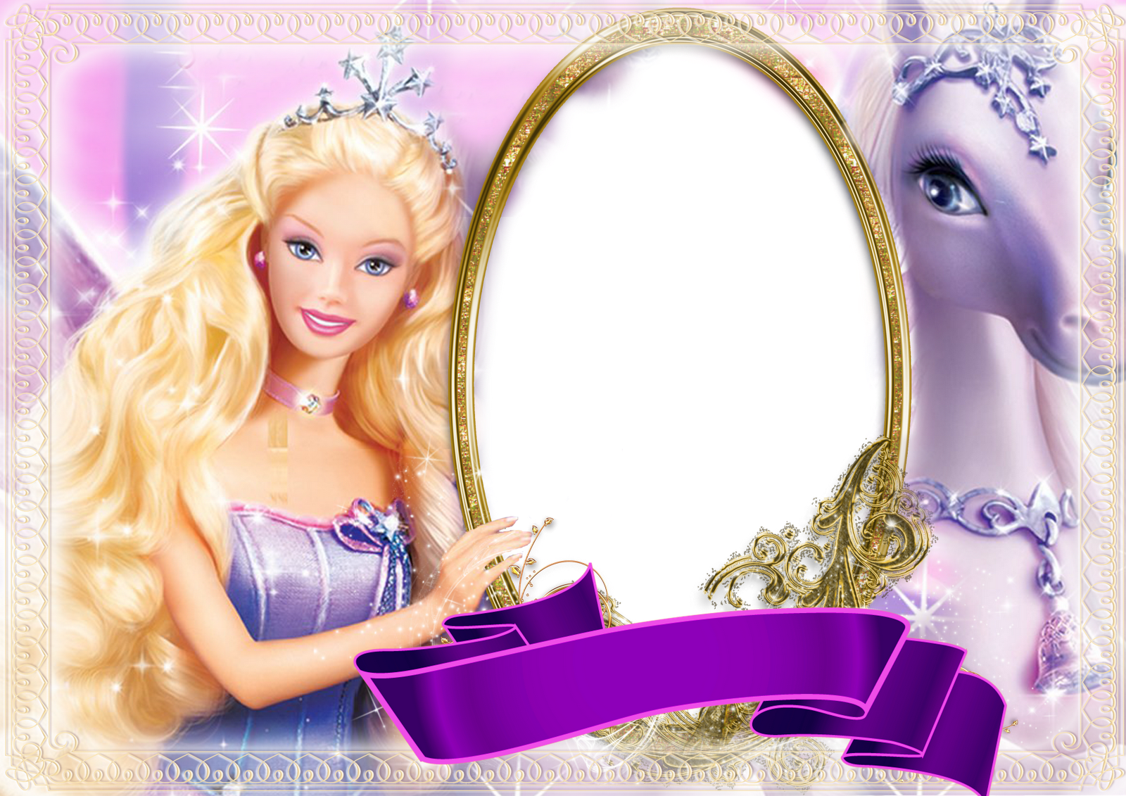 Birthday Barbie Background