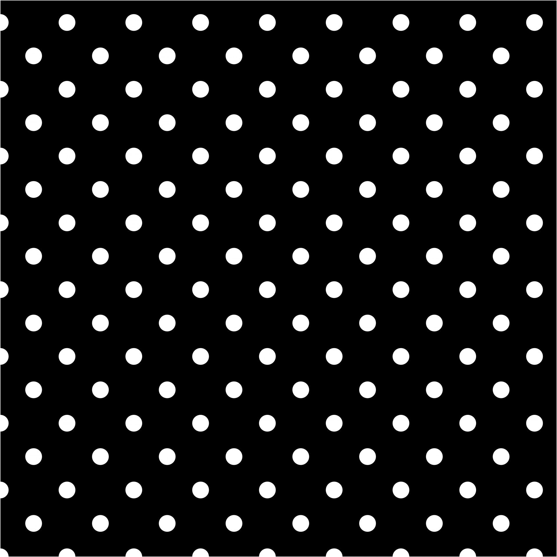 Black And White Polka Dot Background