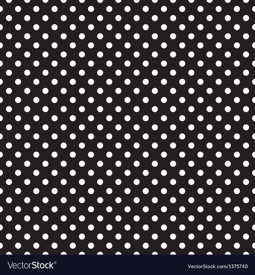 Black And White Polka Dot Background