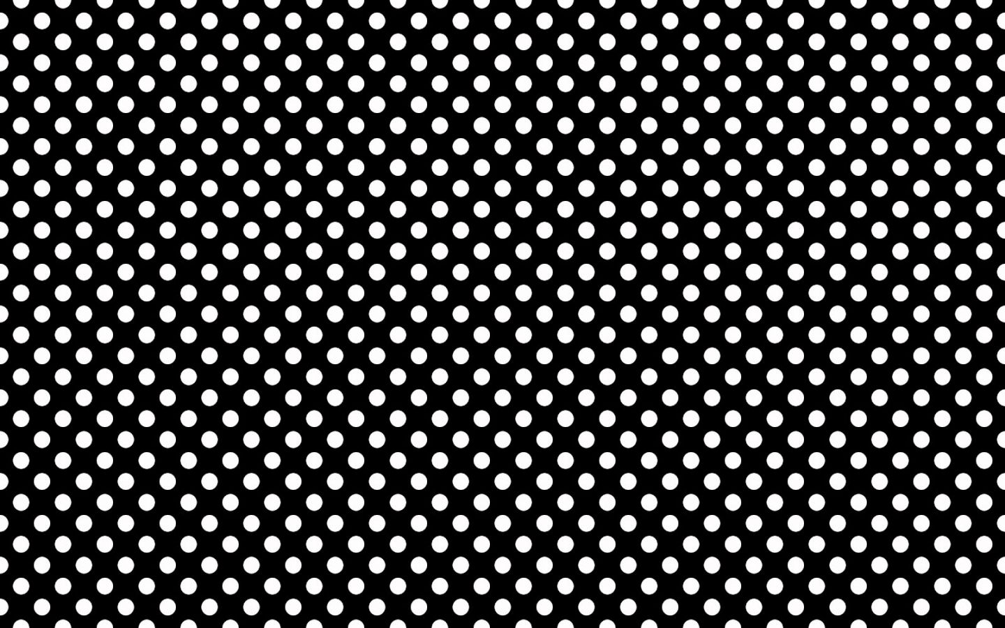 Black And White Polka Dot Background