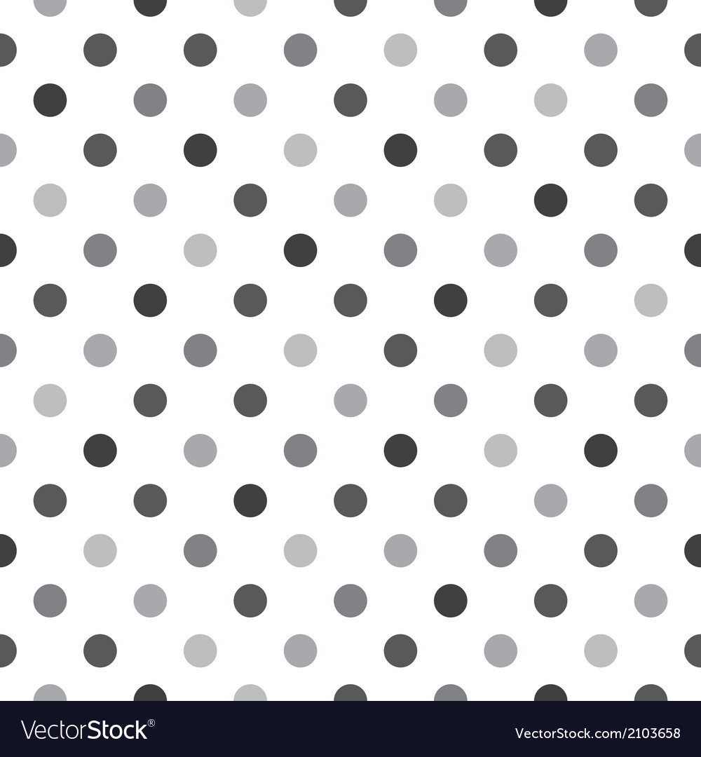 Black And White Polka Dot Background