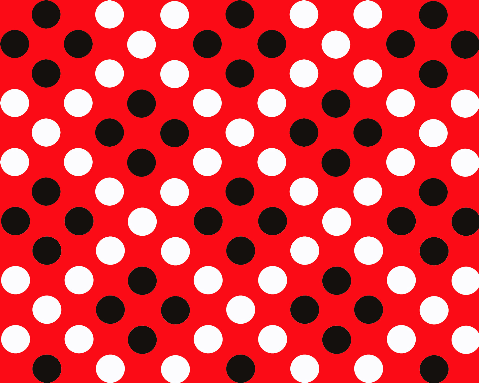 Black And White Polka Dot Background