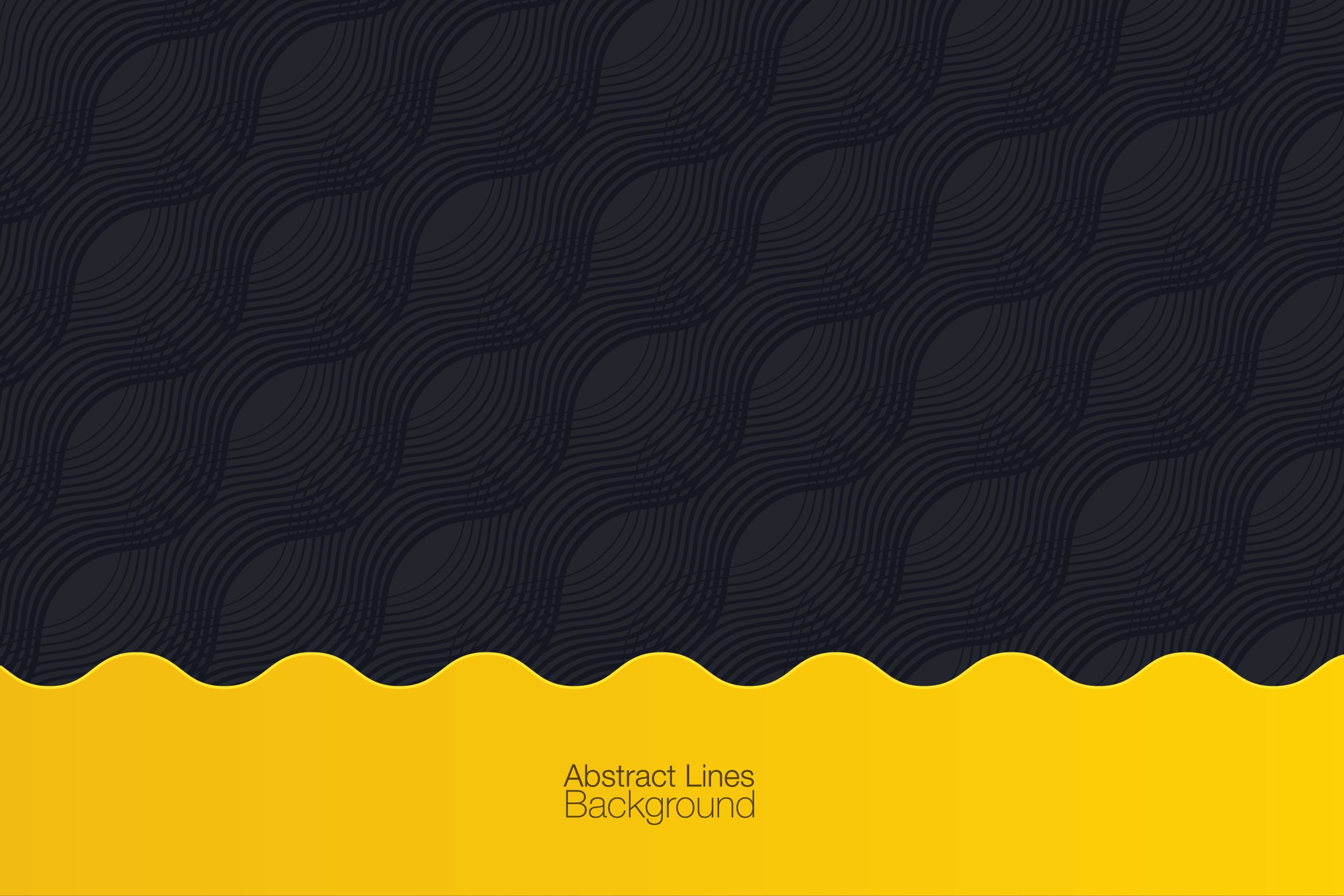 Black And Yellow Abstract Backgrounds