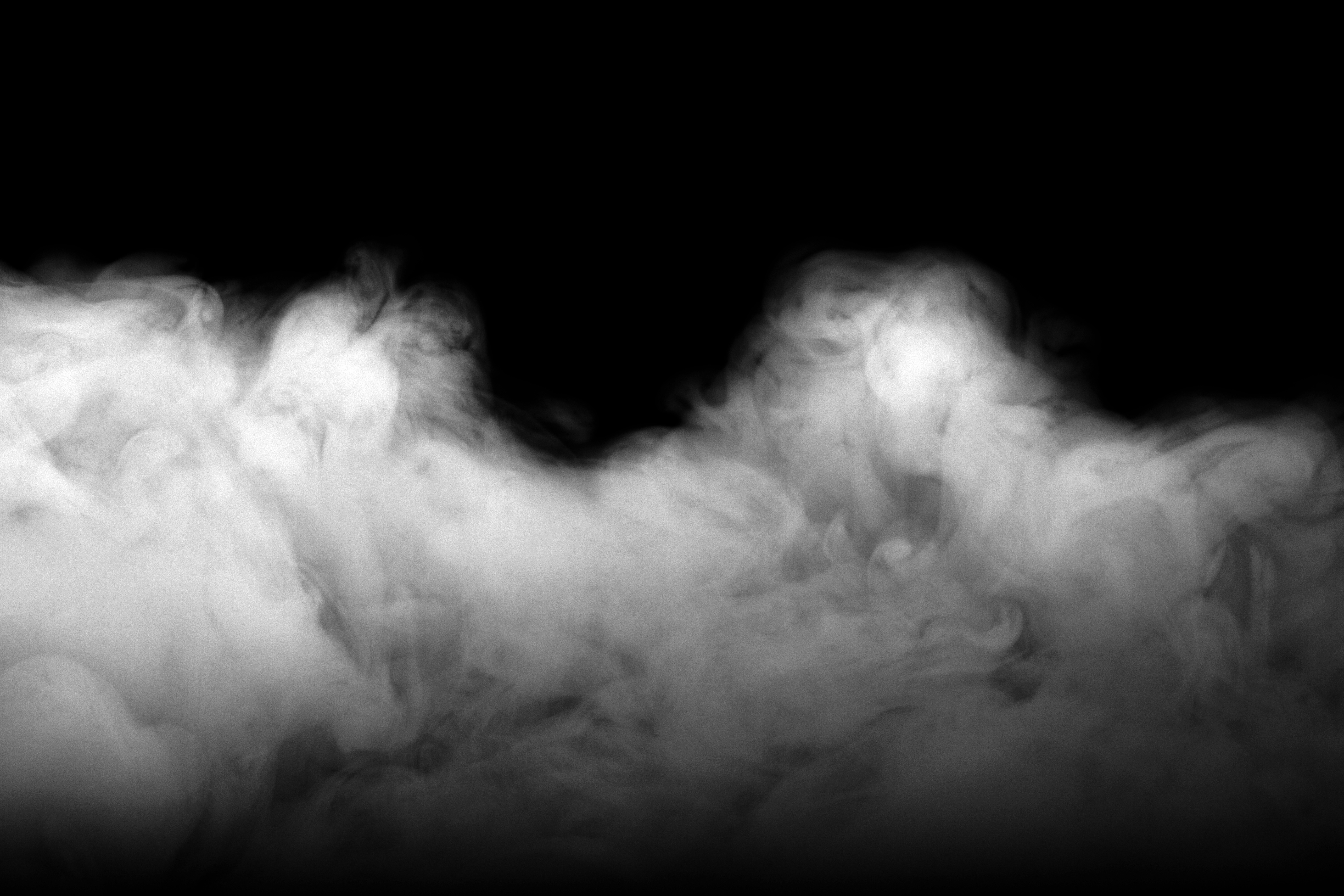 Black Fog Background