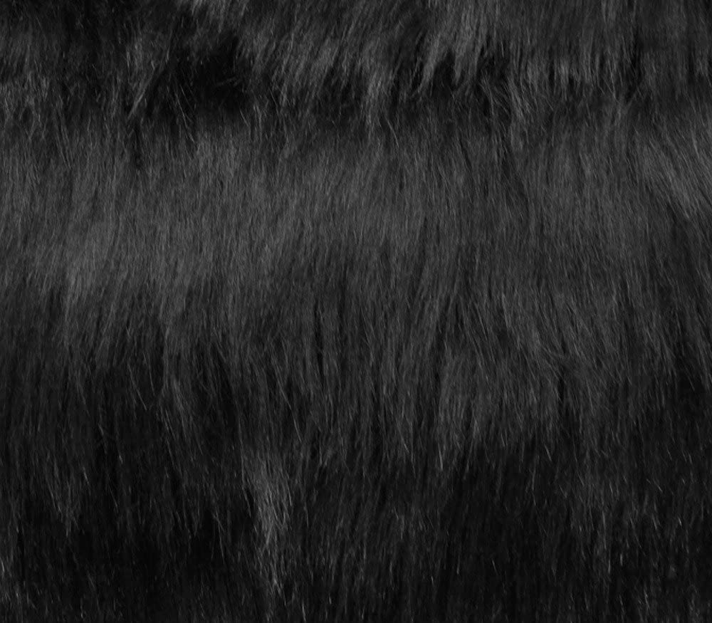 Black Fur Background