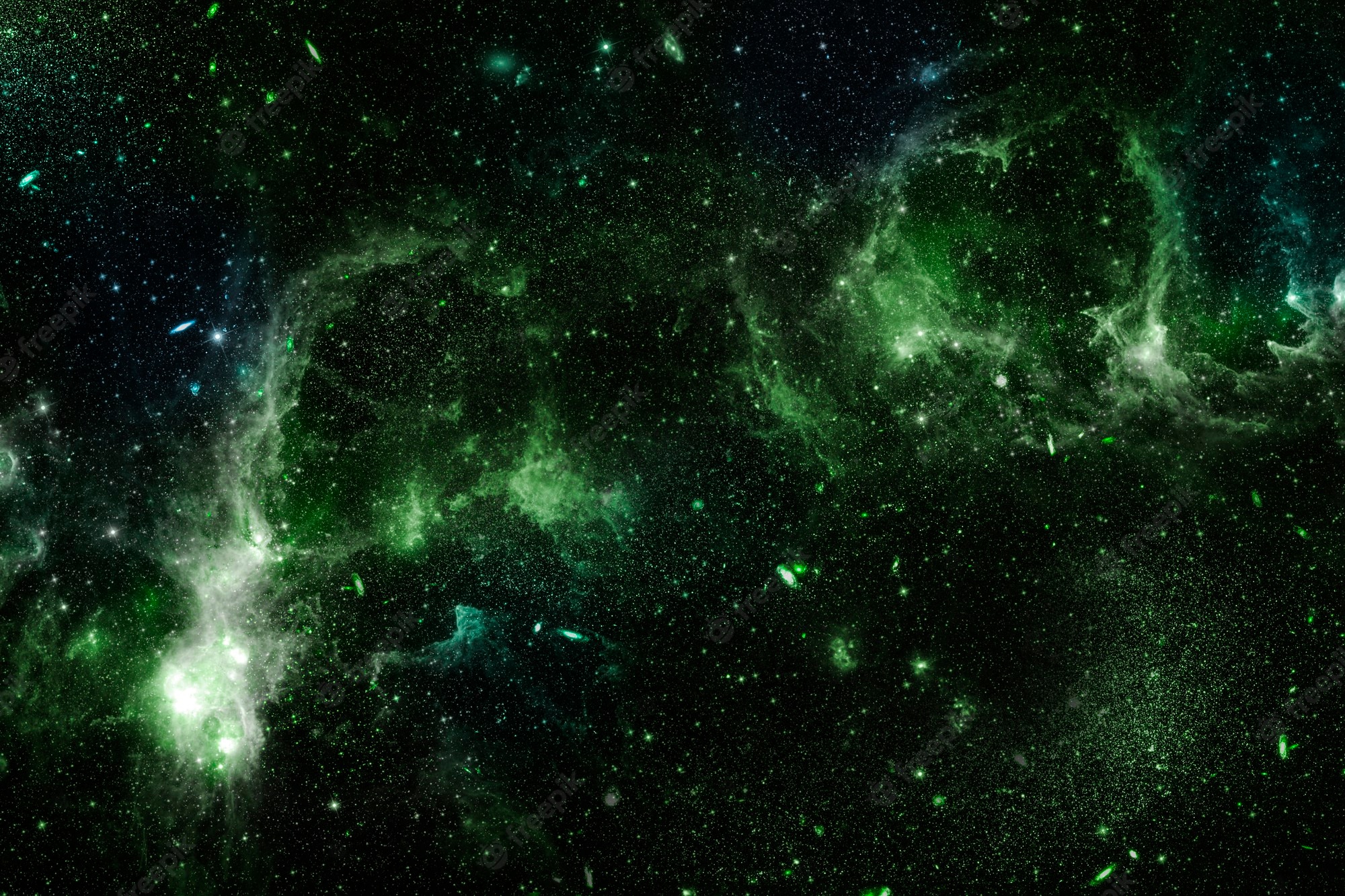 Black Galaxy Background