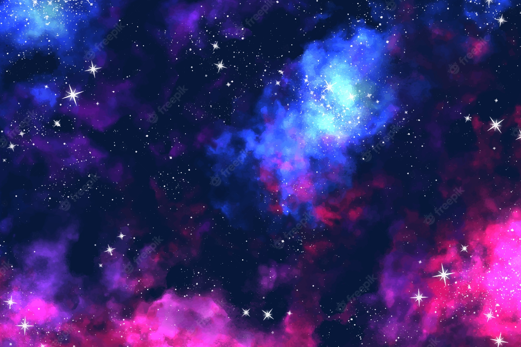 Black Galaxy Background