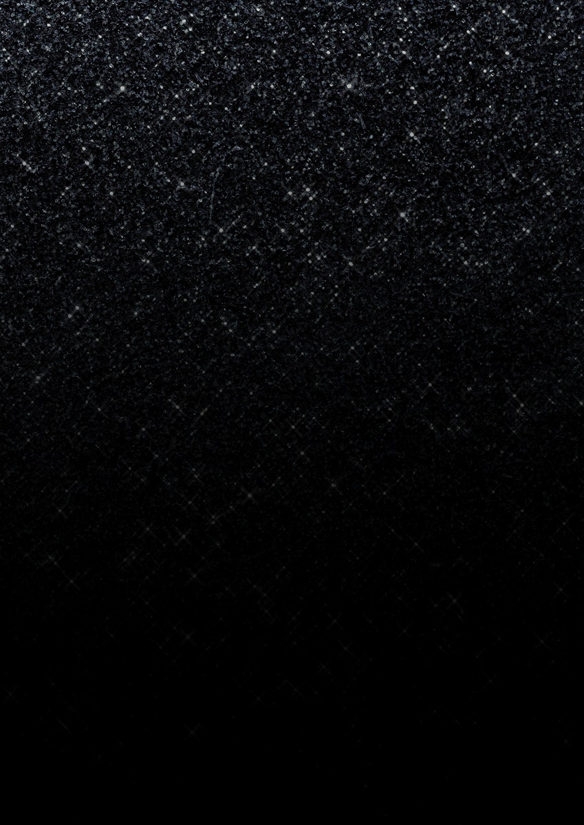 Black Glitter Background