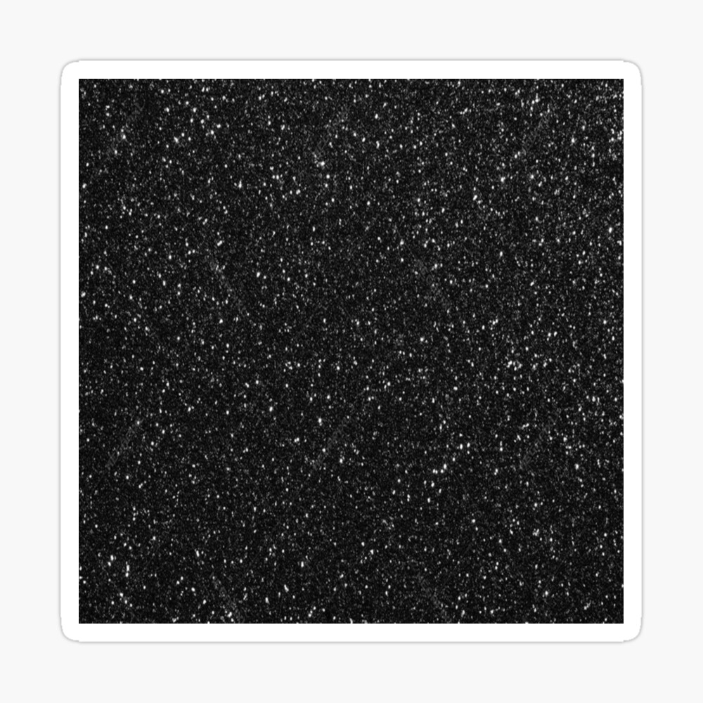 Black Glitter Background