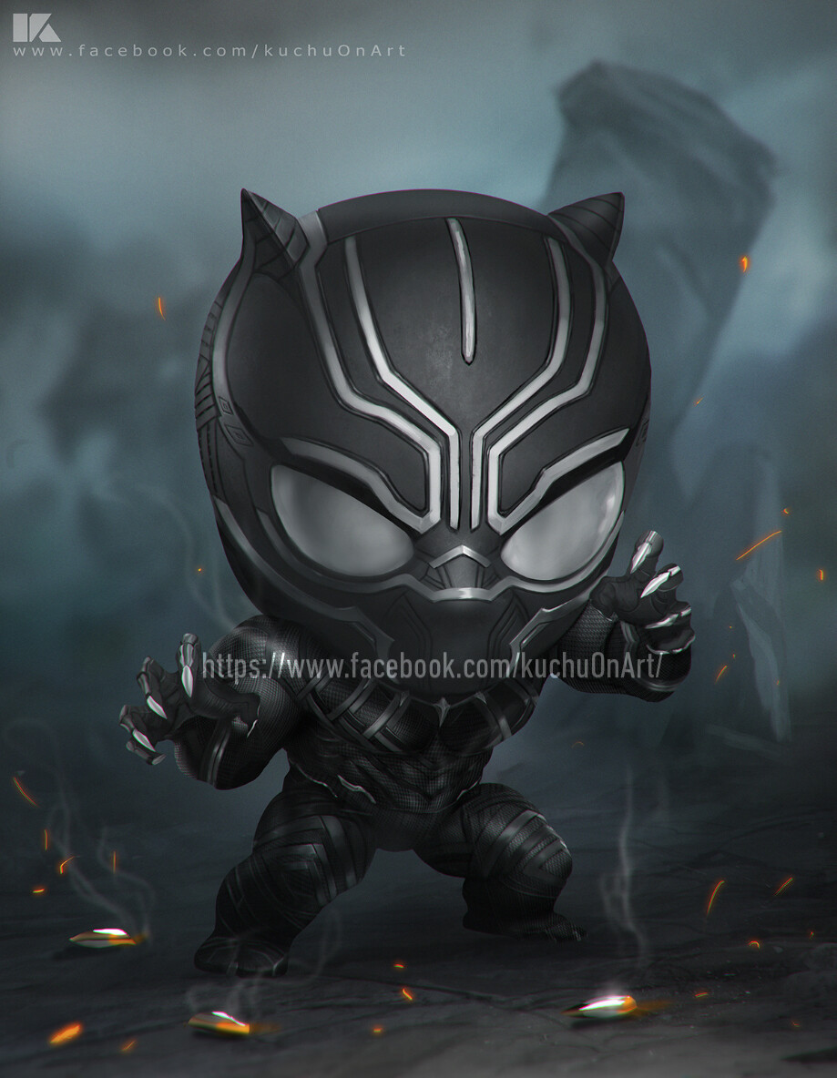 Black Panther Phone Background