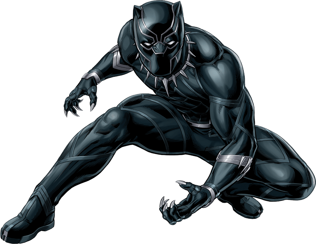 Black Panther White Background
