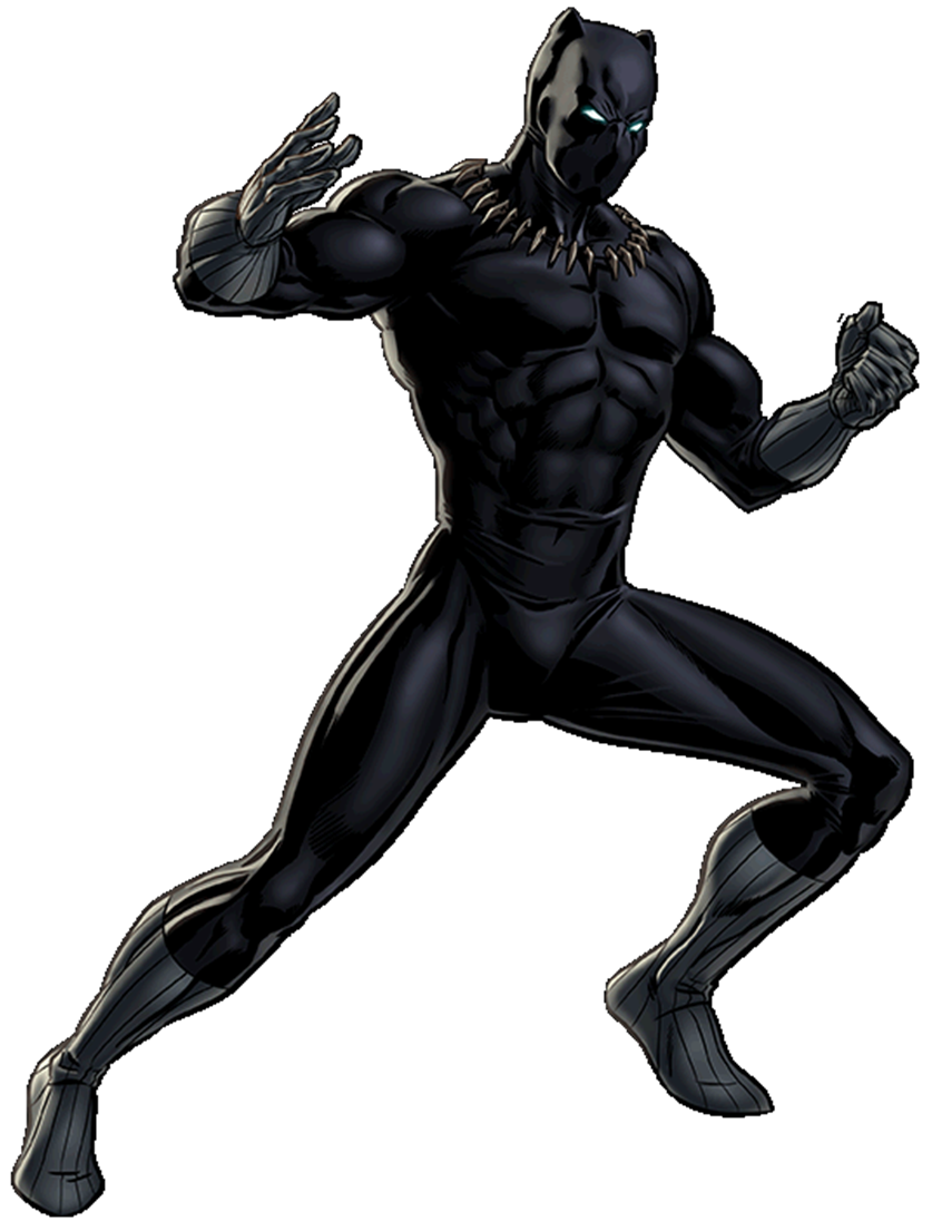 Black Panther White Background