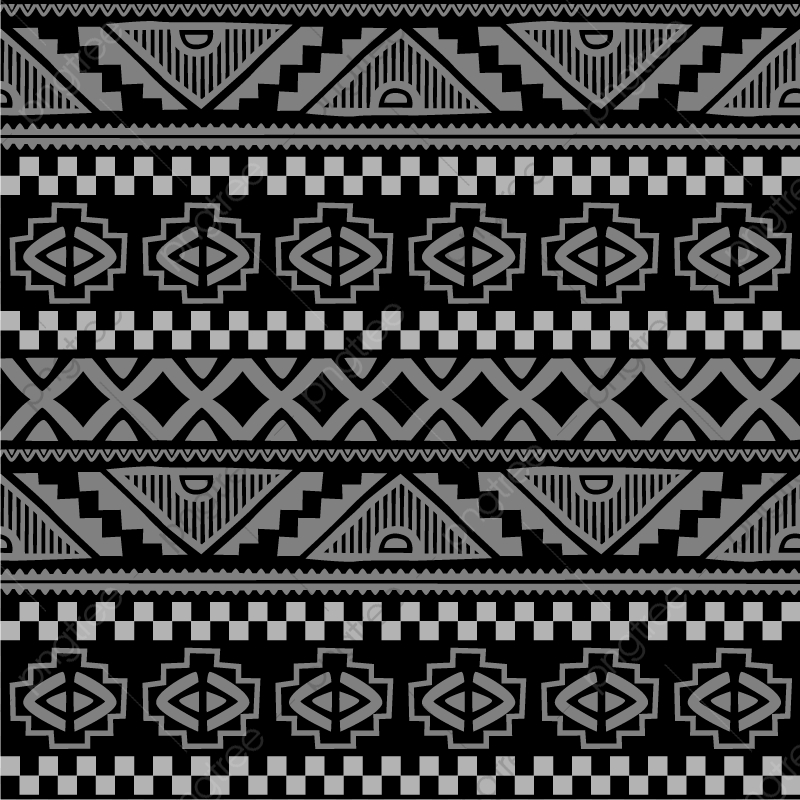 Black Tribal Background