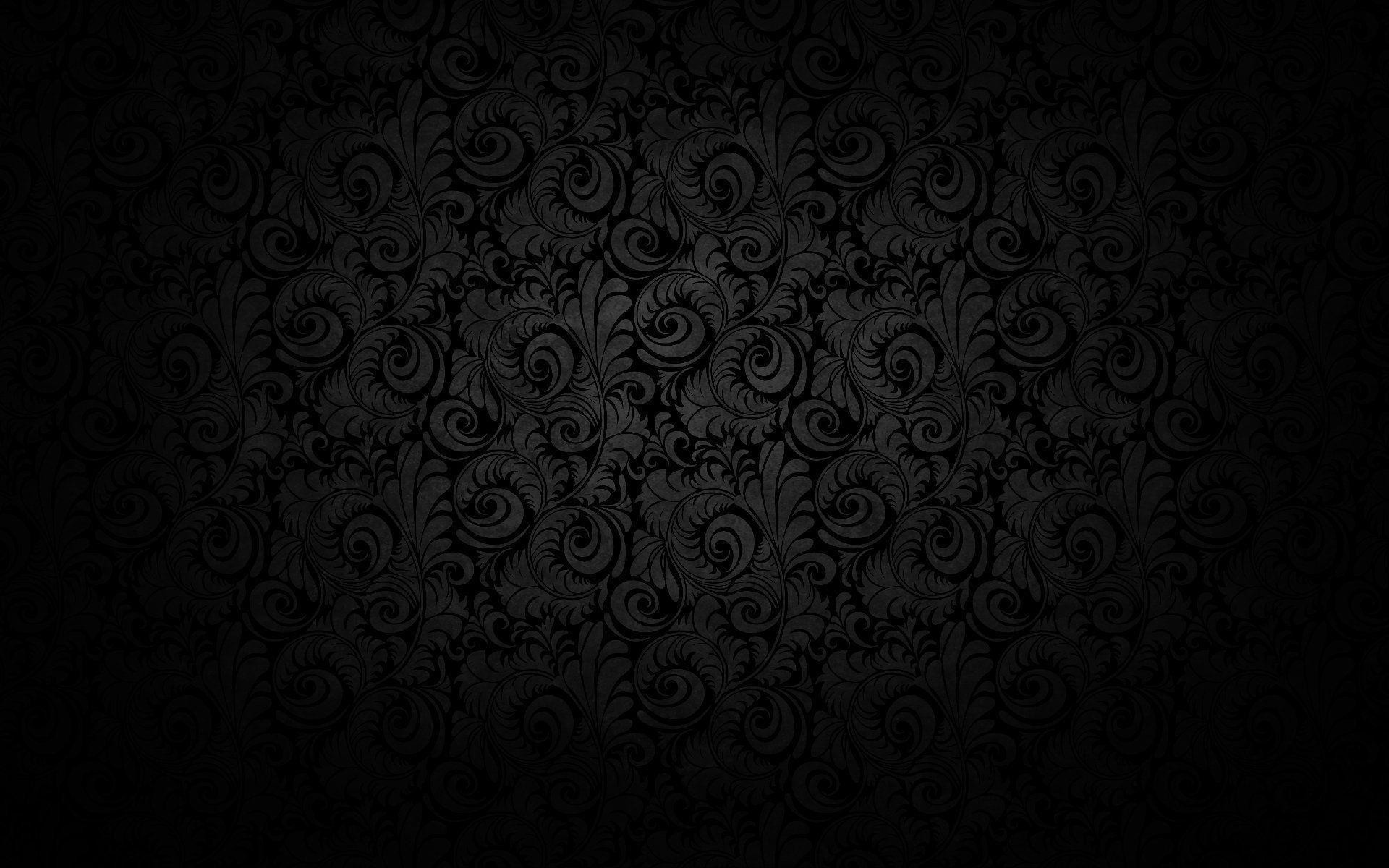 Black Tribal Background