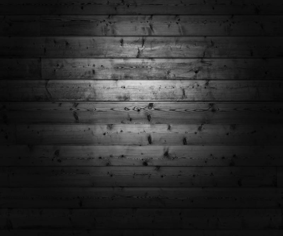 Black Wood Background