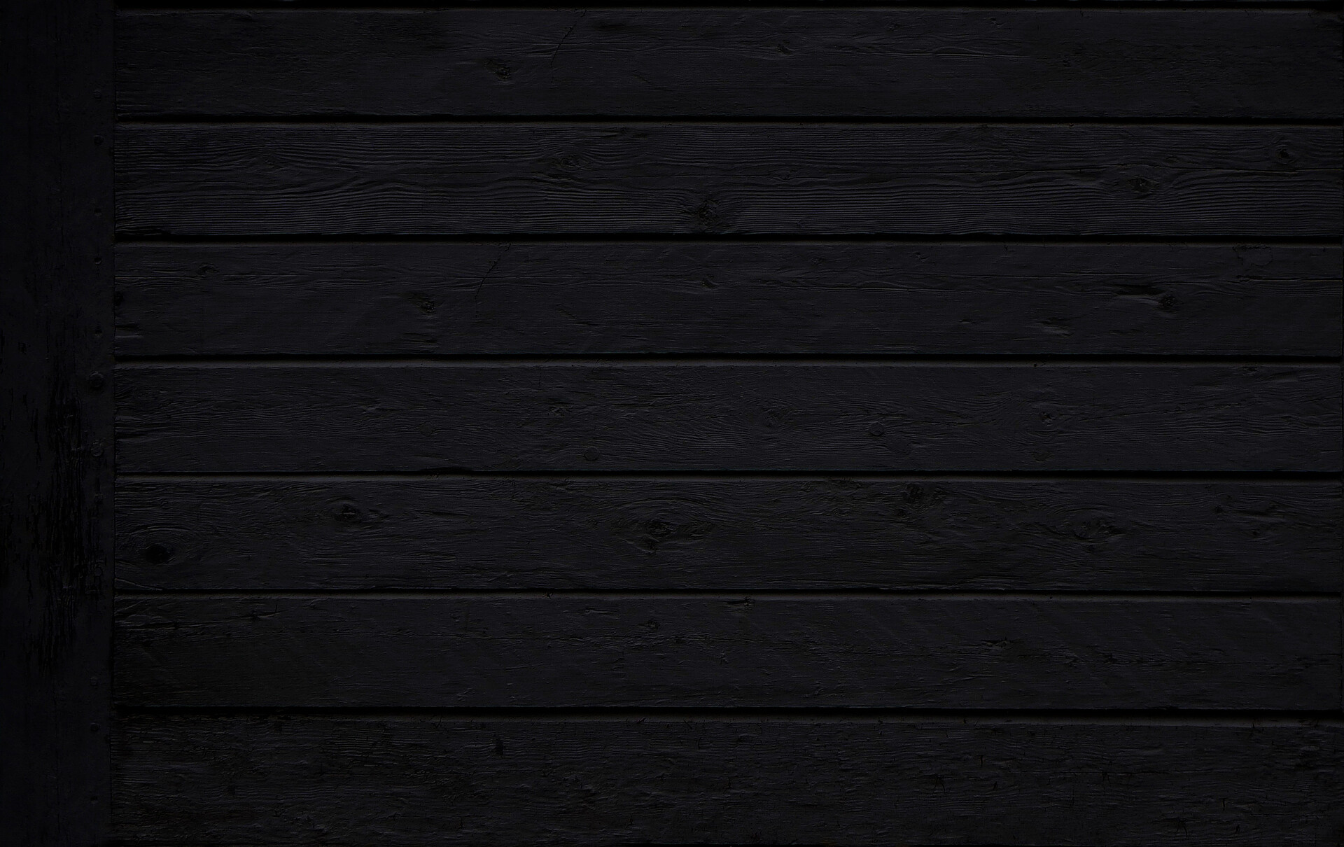 Black Wood Background