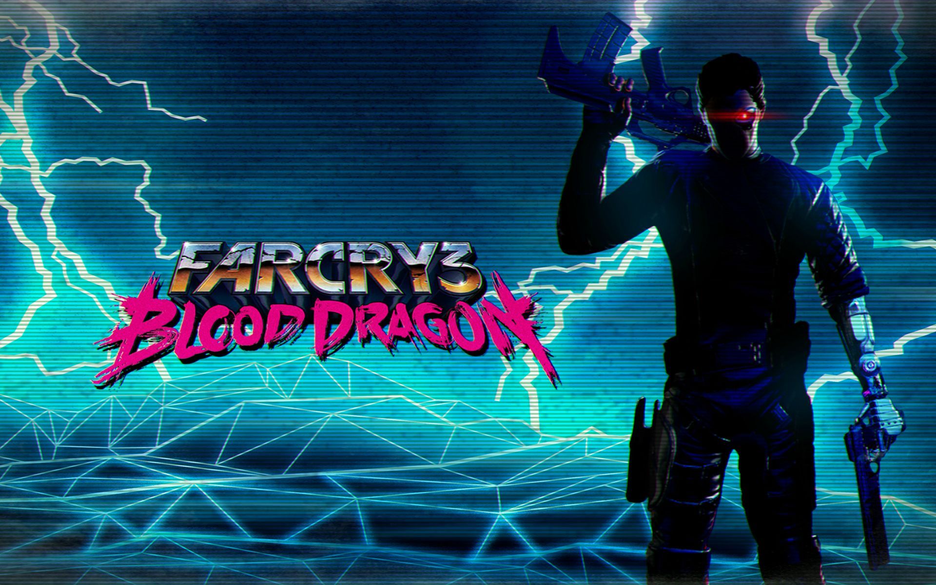 Blood Dragon Background