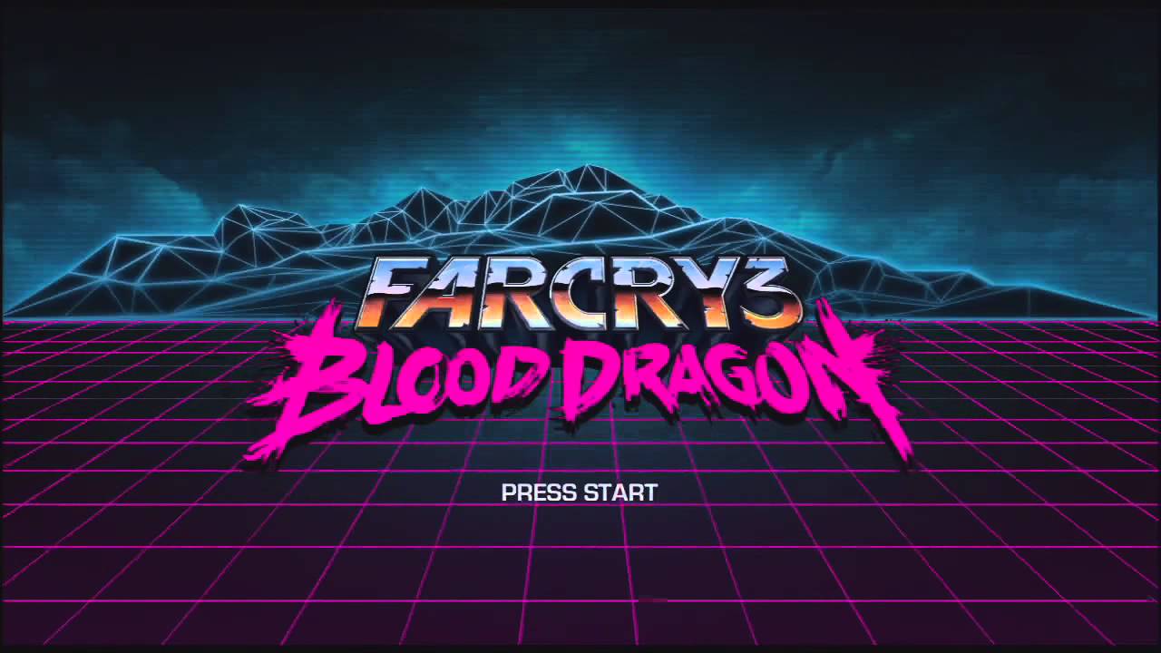 Blood Dragon Background