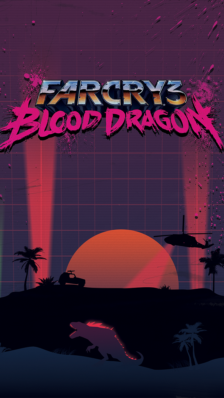 Blood Dragon Background