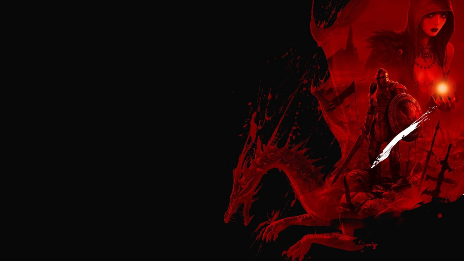 Blood Dragon Background