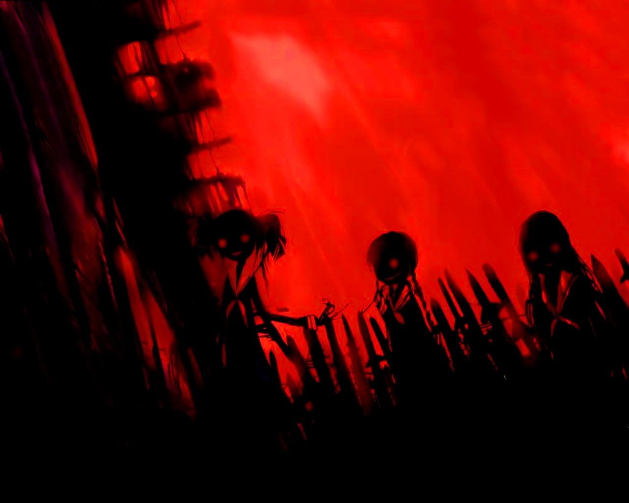 Bloody Anime Background