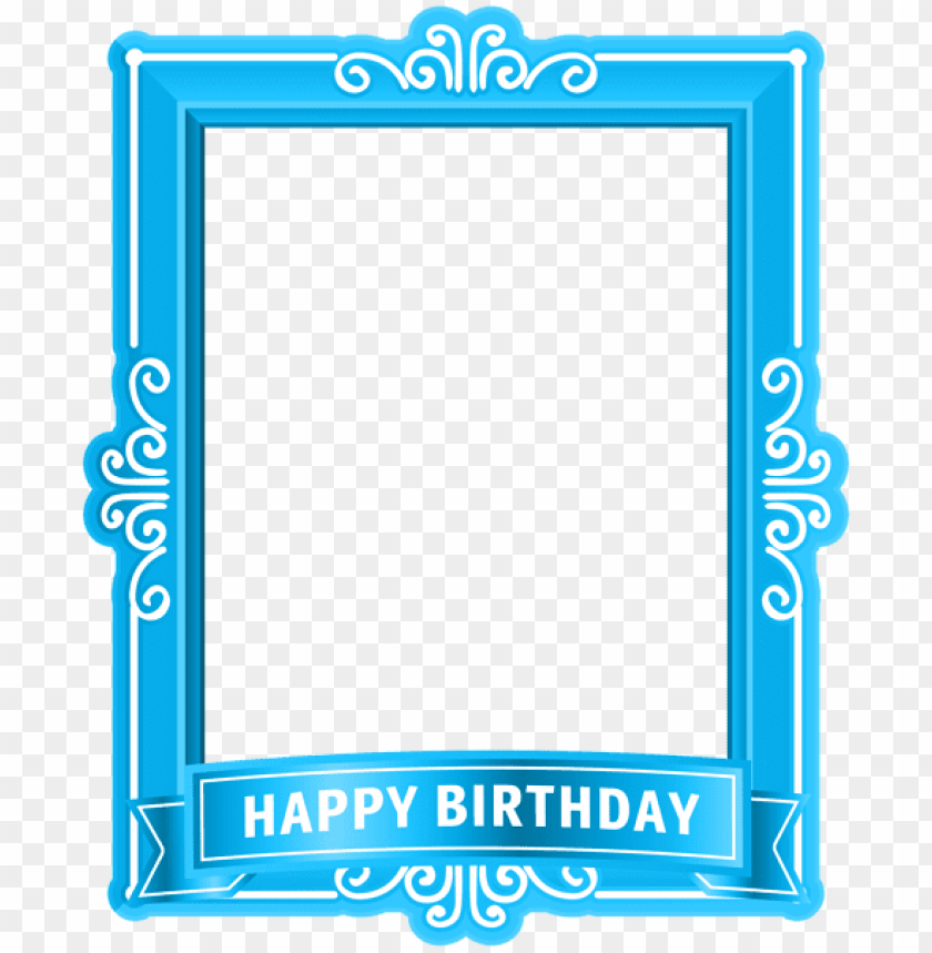 Blue Birthday Background