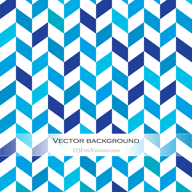 Blue Chevron Background