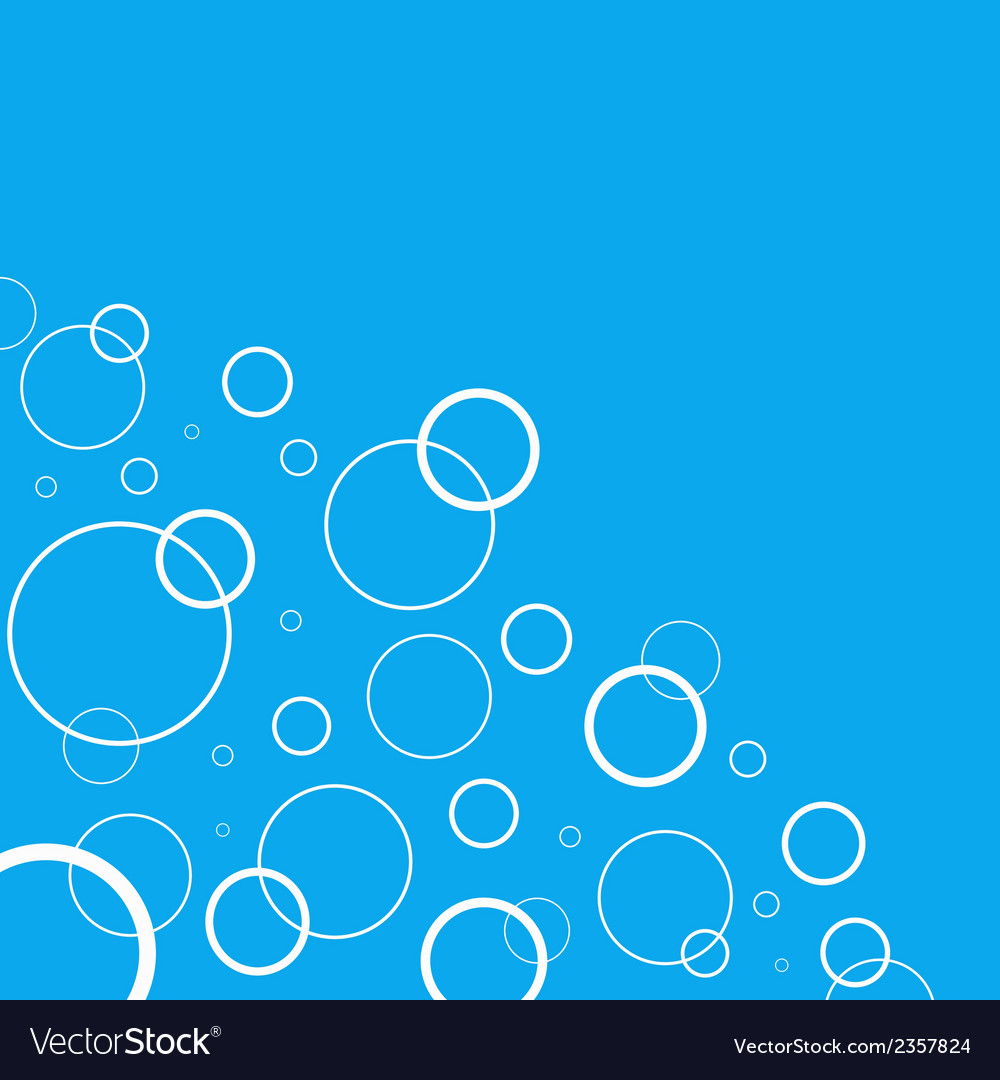 Blue Circles Background