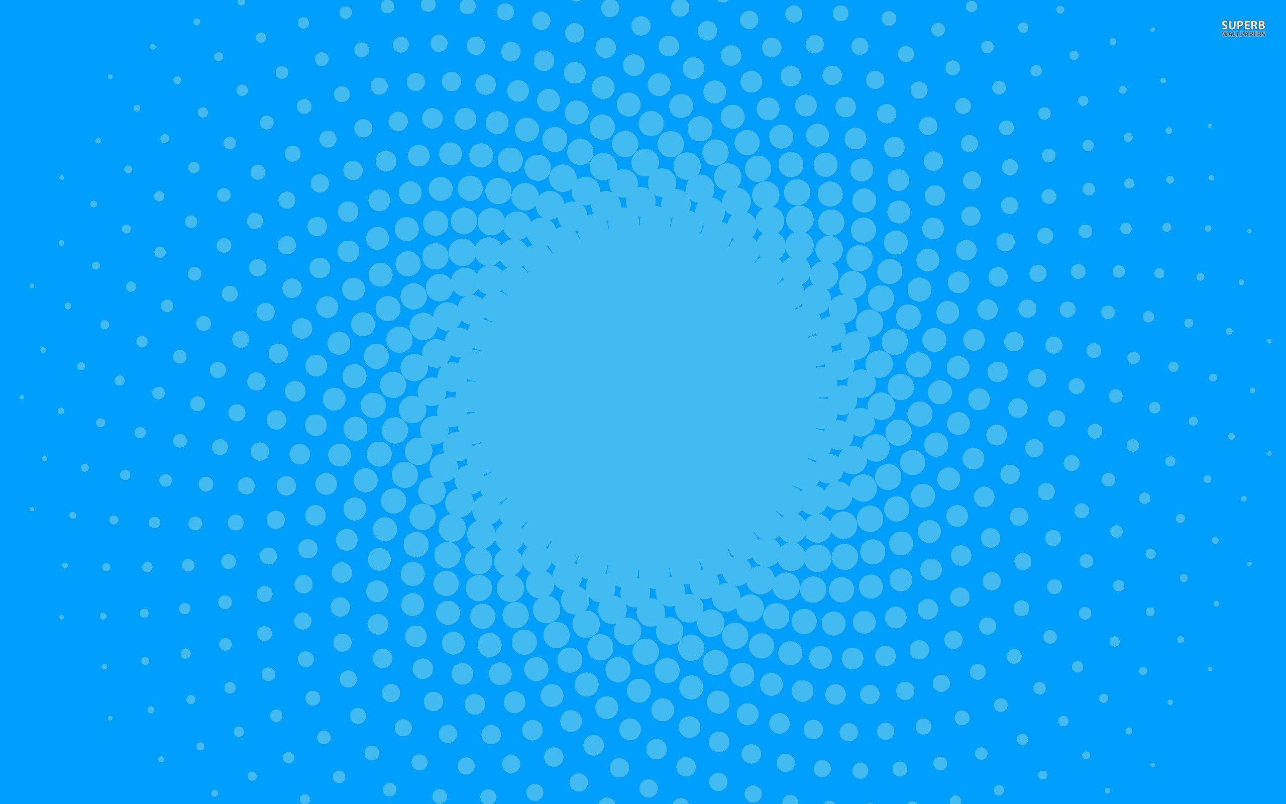 Blue Circles Background