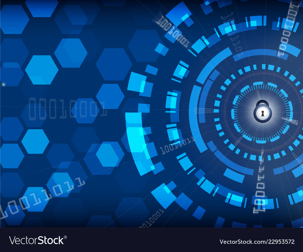 Blue Cyber Background