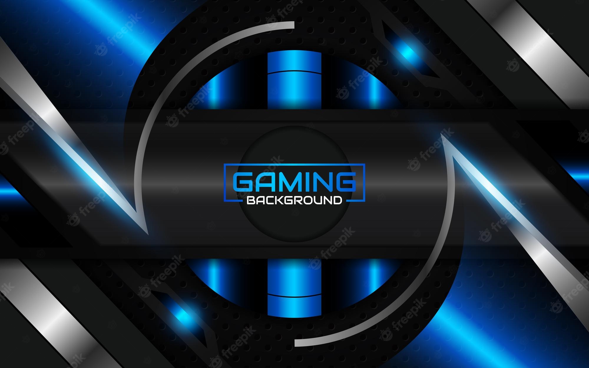 Blue Gaming Background