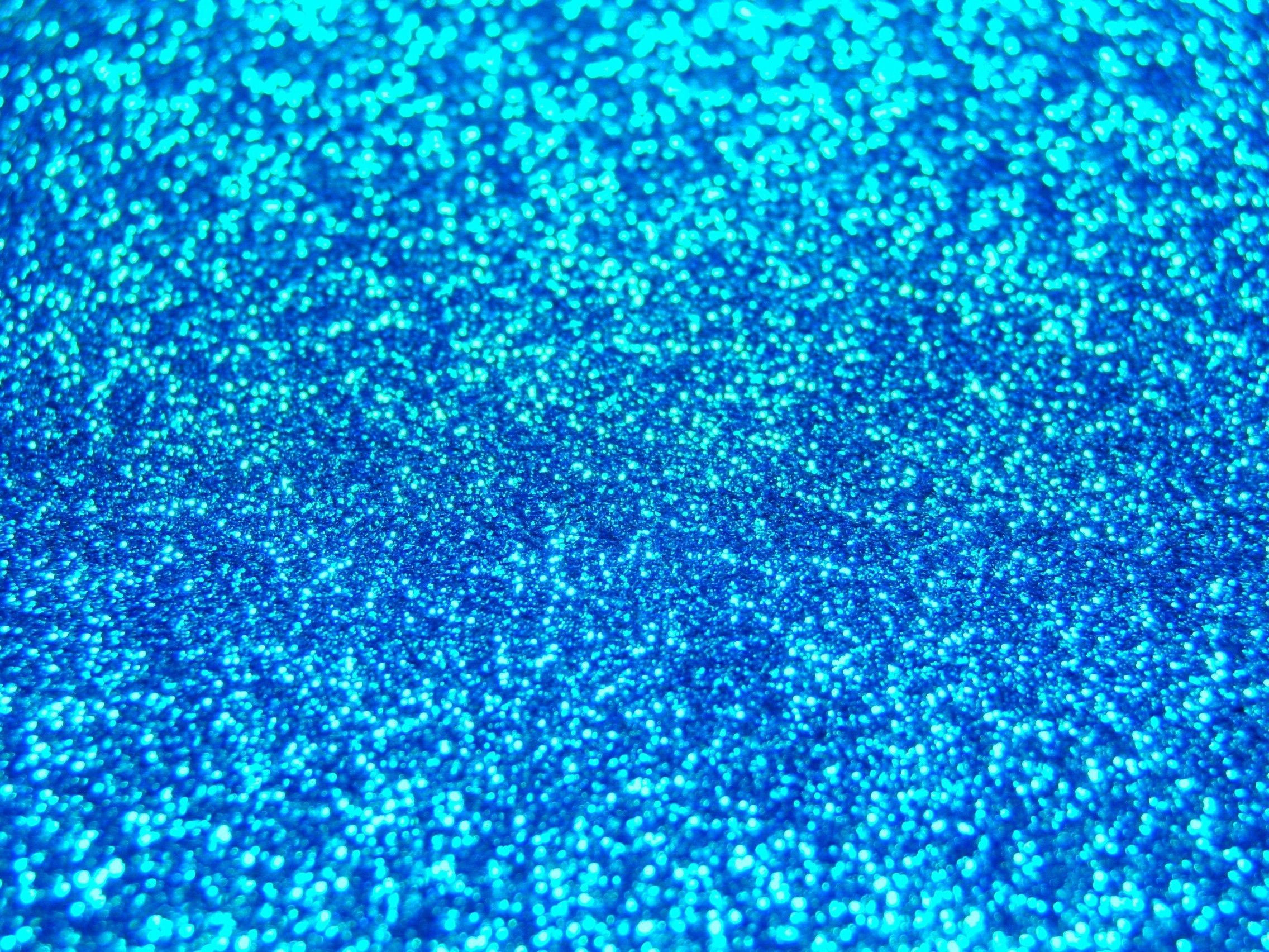 Blue Glitter Background