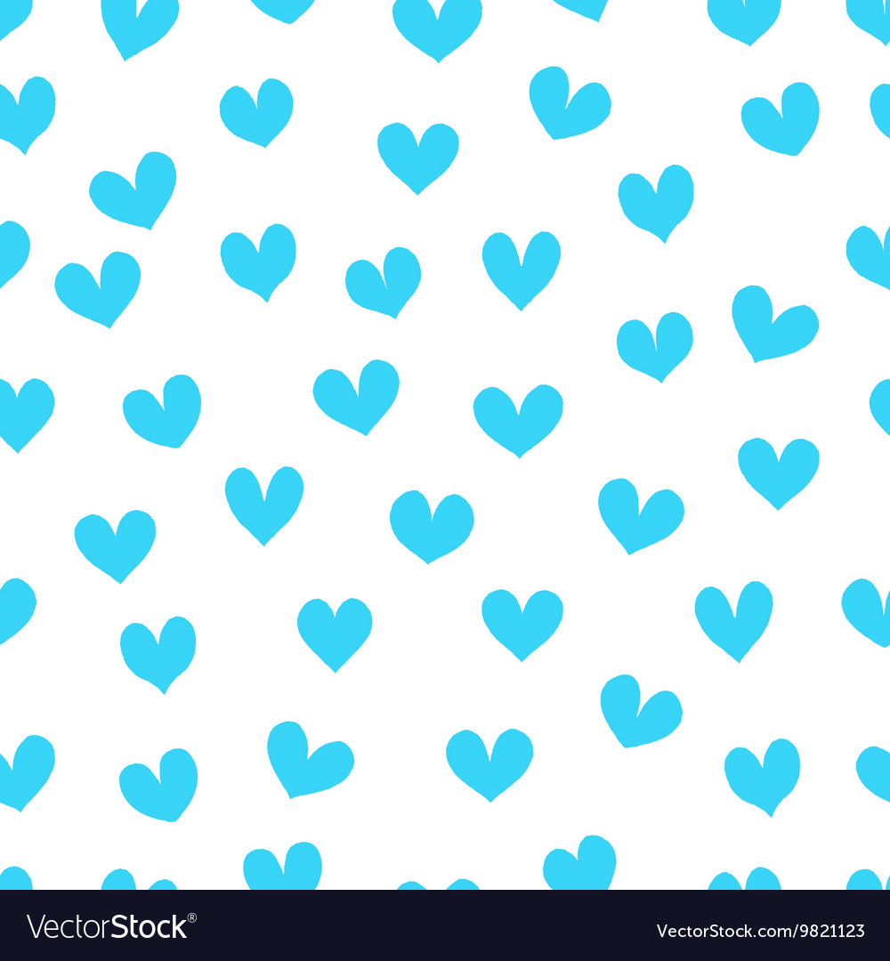 Blue Hearts Background