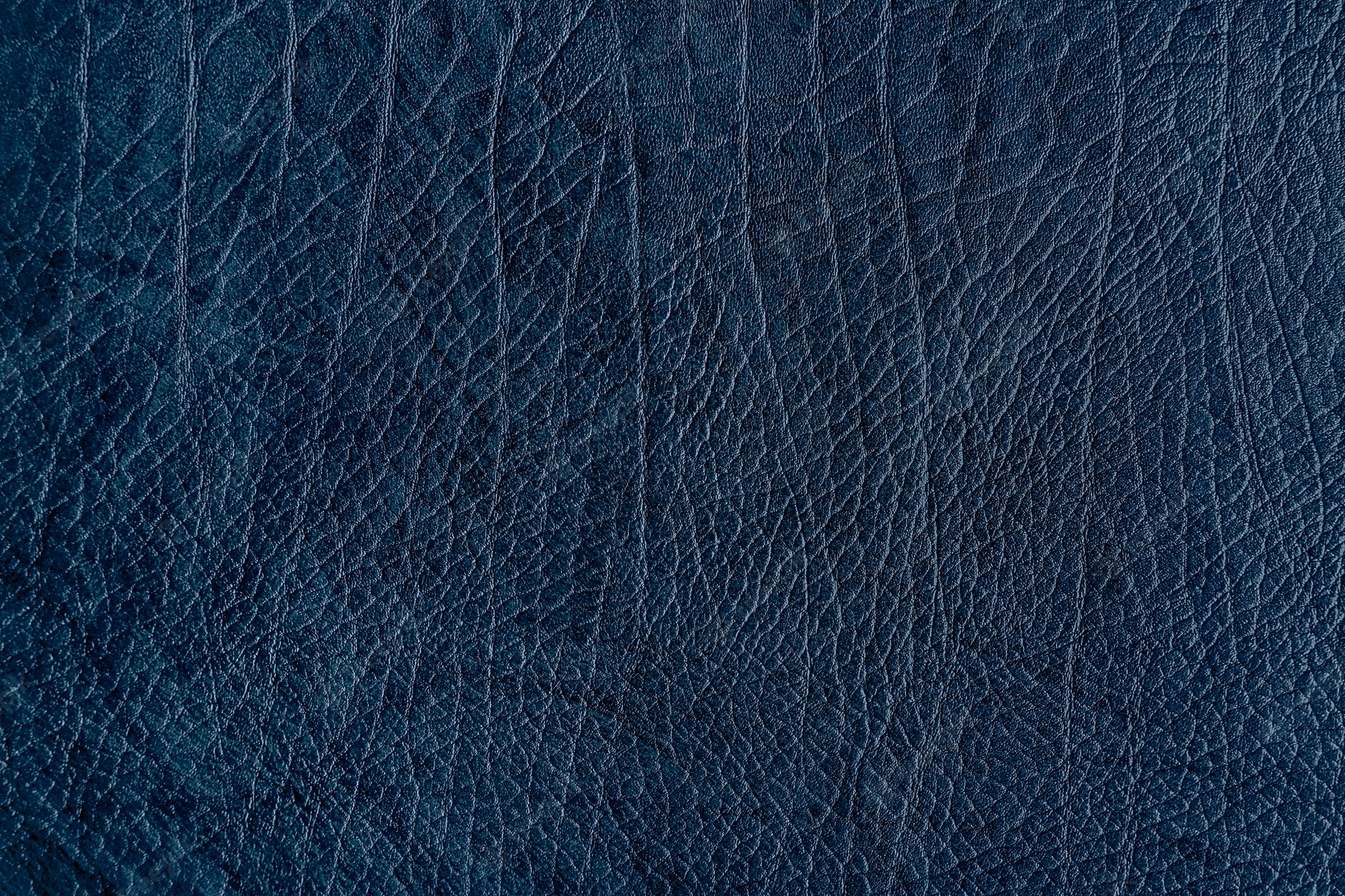 Blue Leather Background