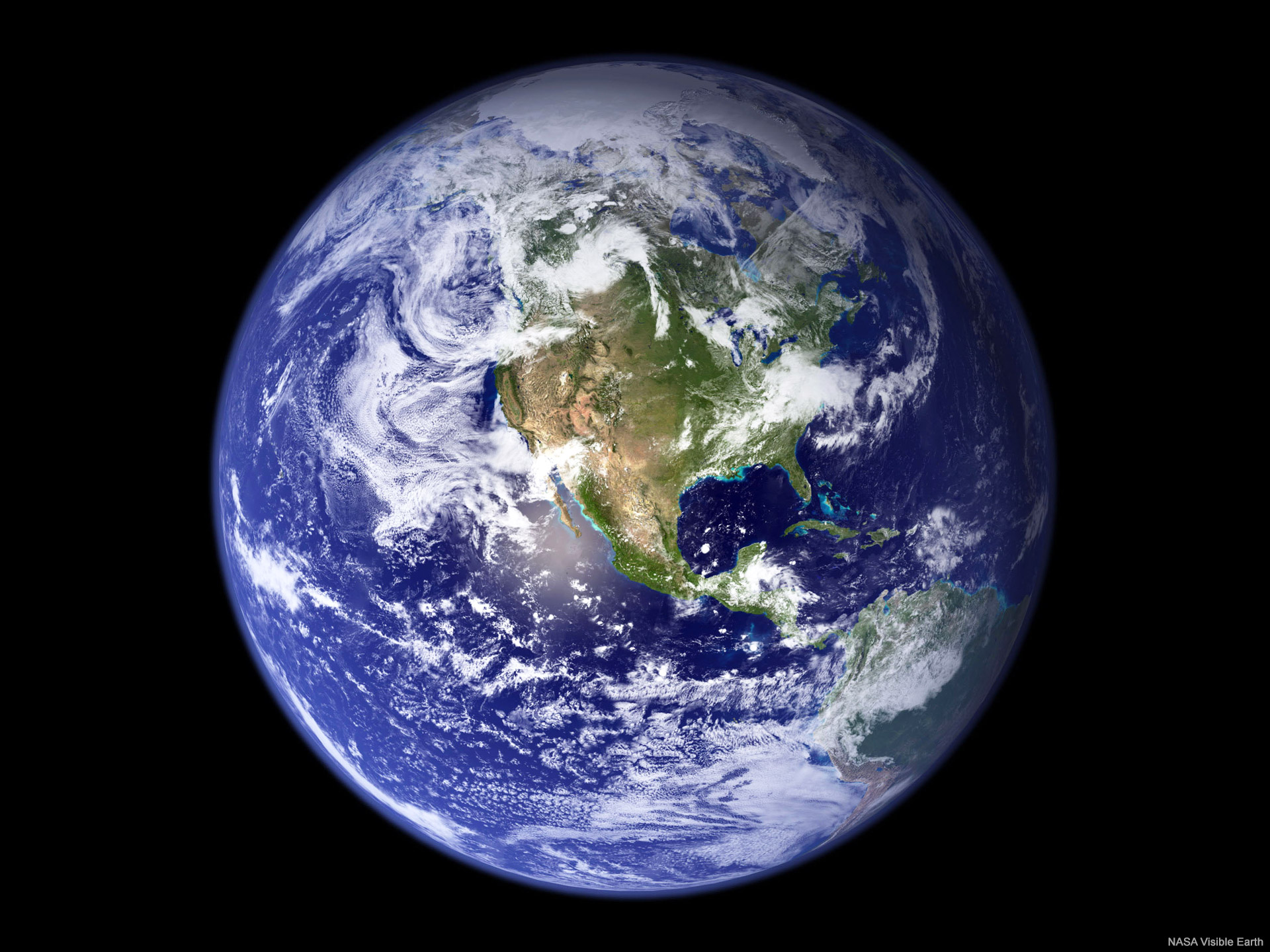Blue Marble Background