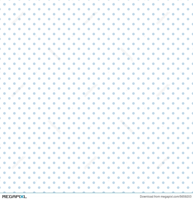 Blue Polka Dot Background